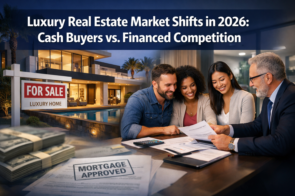 Luxury Real Estate Market Shifts in 2026: Why All-Cash Buyers Are Facing New Competition from Financed Deals